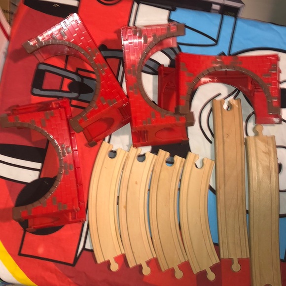 curved bridge w/ track & 2 ascending tracks - Picture 8 of 8